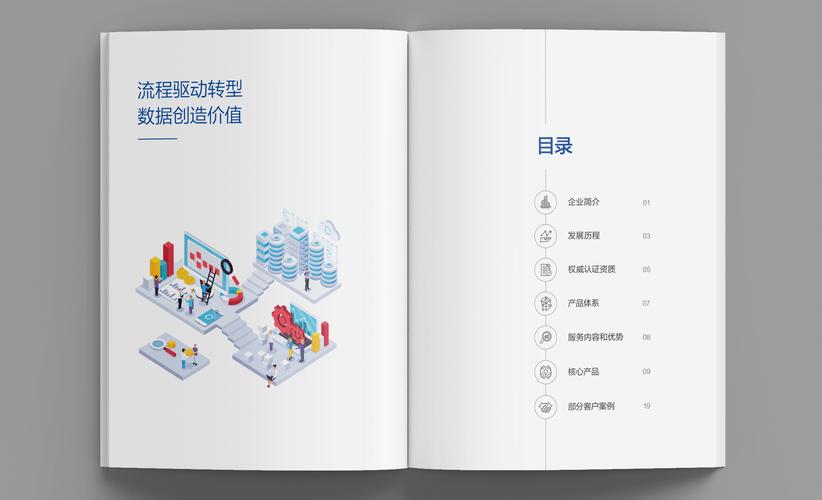 达创网络科技股份画册设计 以视觉语言诠释数字创新力量